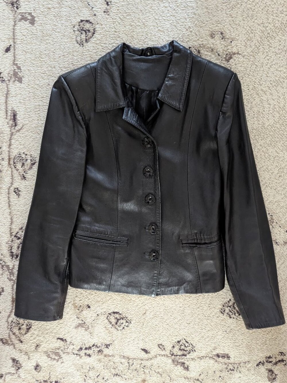 Women's leather jacket